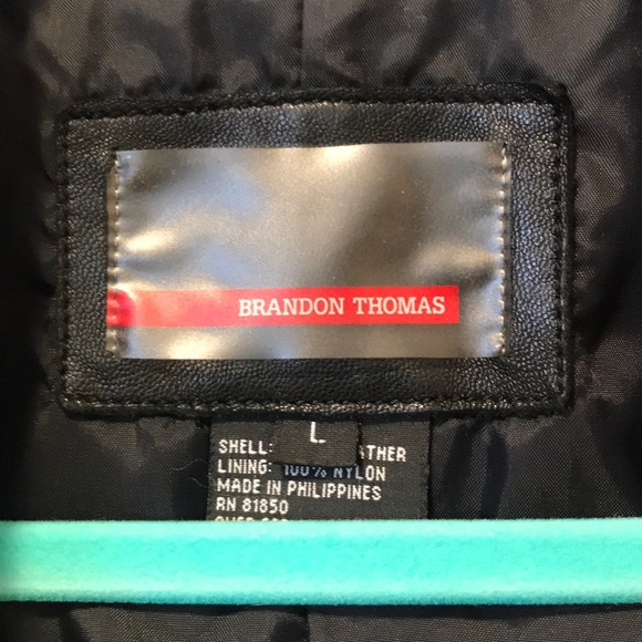 Brandon Thomas leather jacket - Picture 3 of 6